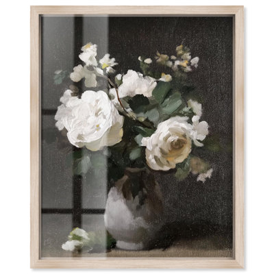 «Claire's Embrace II Shadowbox Print Farmhouse» par Art Remedy