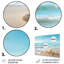Décoration murale en métal Seashells By The Seashore - Paysage moderne plage-2011660688