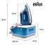 Braun 6.5 Bar Carestyle Compact Pro Steam Iron