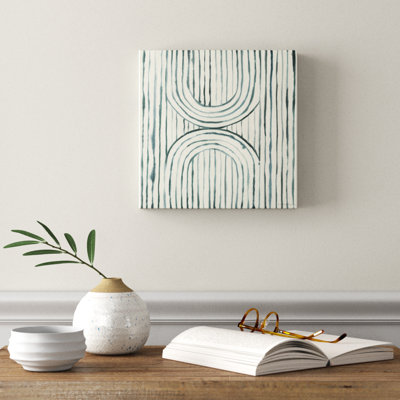 Gyrate II - Wrapped Canvas Painting