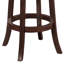 Tabouret pivotant en bois massif-69426729-69426728