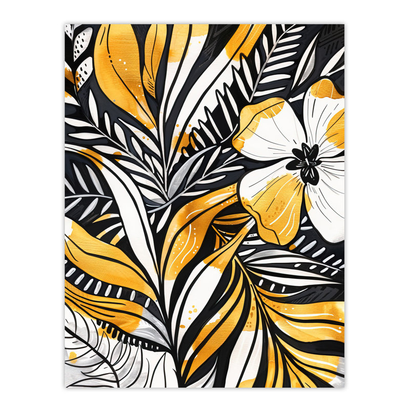 Plant Lover Fern Flower Bloom Wall Art Print