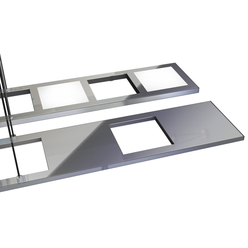Quadra Kitchen Island Linear Pendant