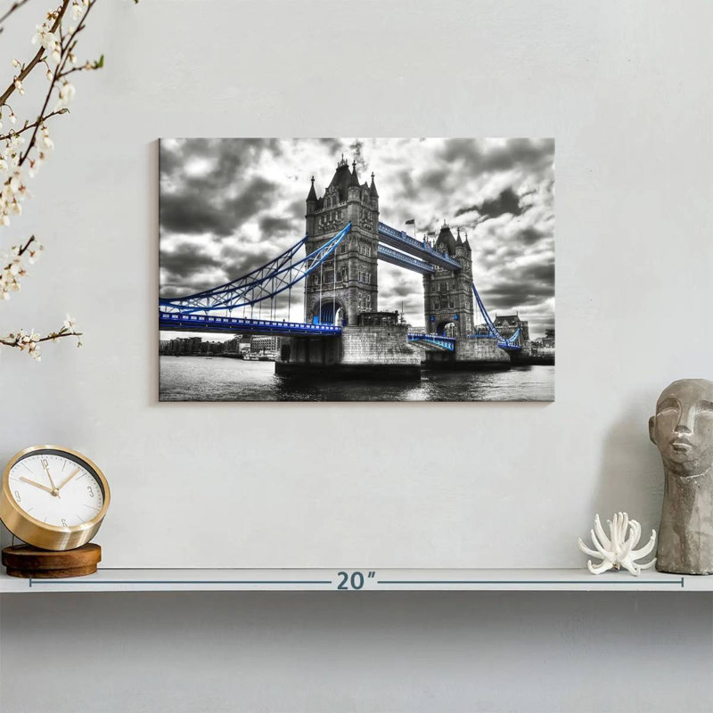 Hannes London Tower Bridge Pop, 8" H x 12" W