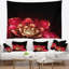 Tapisserie florale florale rose-28503143