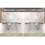 Porte de douche pliante sans cadre 30-31 po x H 72 po avec verre certifié Sgcc-138029321