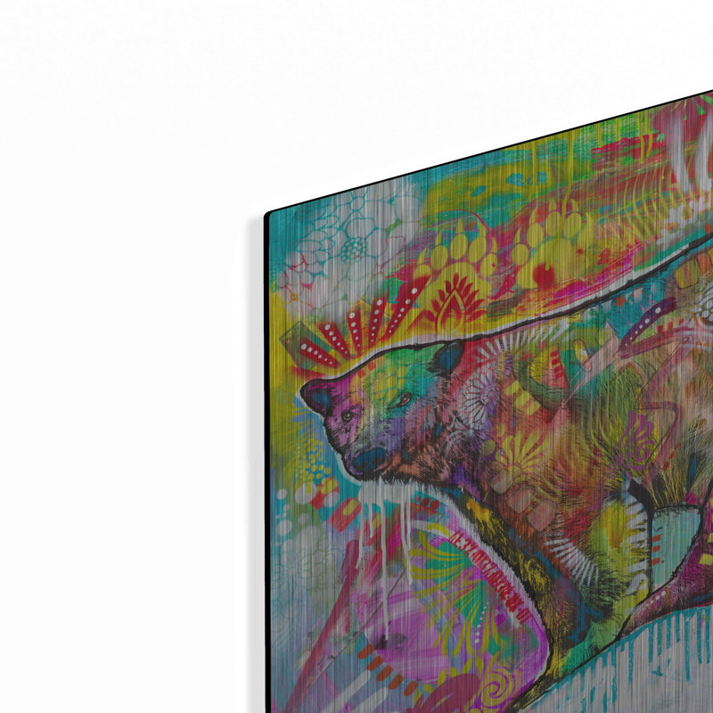 "Ours polaire 1" par Dean Russo, H 12 po x l 12 po