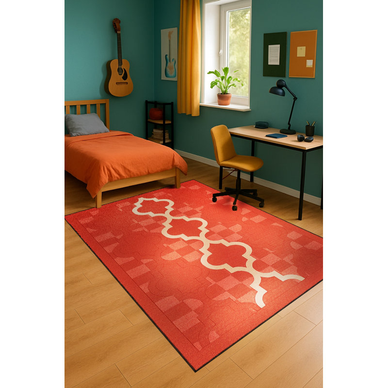 Tapis tissé à la main Mosso, 3'11" x 5'11"