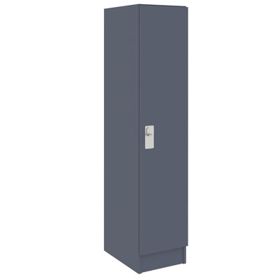 Armoire de vestibule de classe simple à un compartiment avec porte