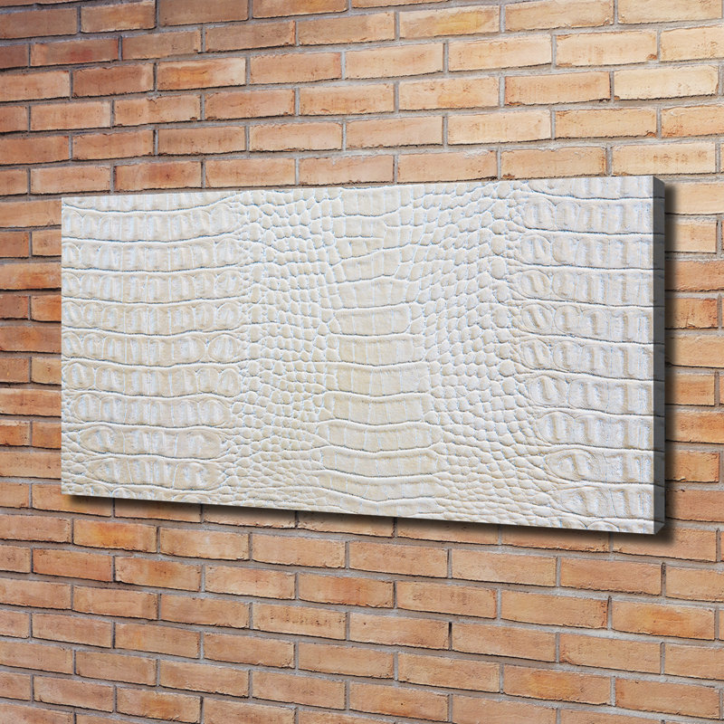 Crocodile Skin - Wrapped Canvas Print