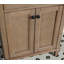 Meuble-lavabo simple 24 po avec comptoir en porcelaine Berkely