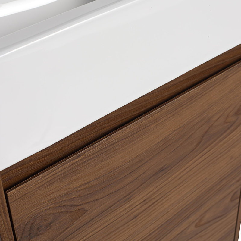 Floating Small Bathroom Vanity With Single Sink
