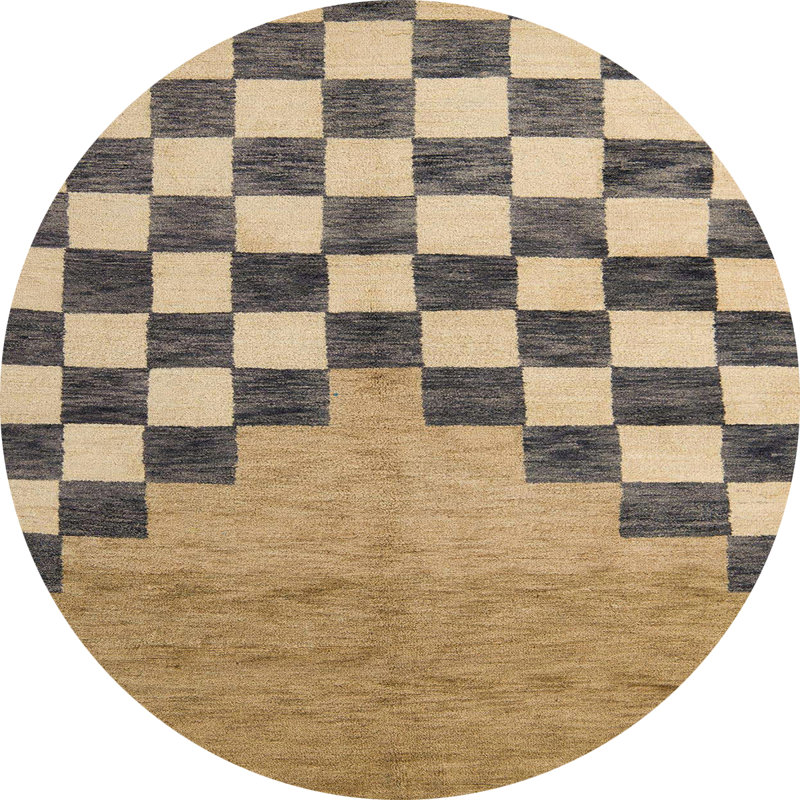 Ralitsa Abstract Indoor Rug, Round 8'