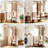 Simple, Upright Solid Wood Coat Rack With Double Hanging Rods For Hanging Various Types Of Clothing. Suitable For Entryways, Bedrooms, And Hallways. Its Compact Design Saves Space In Your Home.-2123095818