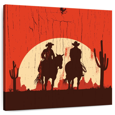 Deux Cowboys de Lelar