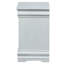 Table de chevet Platinum - 2 tiroirs, bois massif, construction compacte en bois