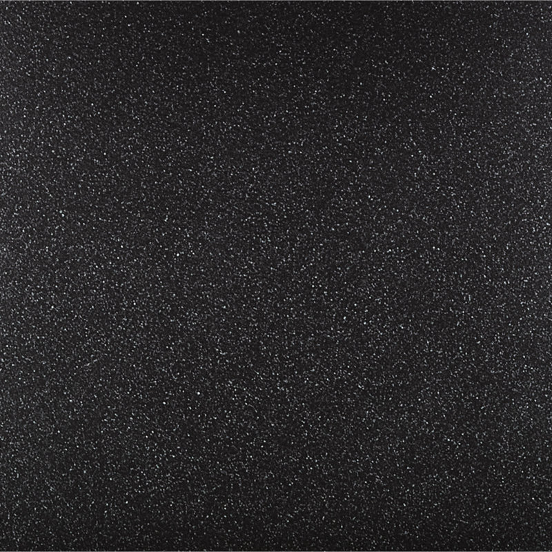 12-Inch Black Stainless Steel Nonstick Fry Pan with Lid