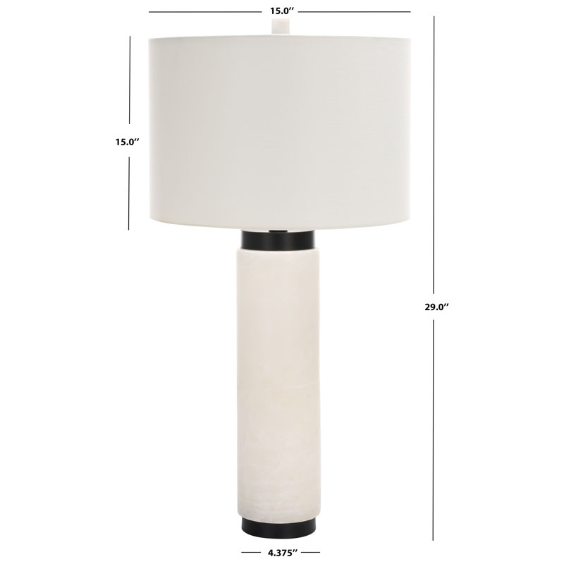 Table Lamp, Black/White