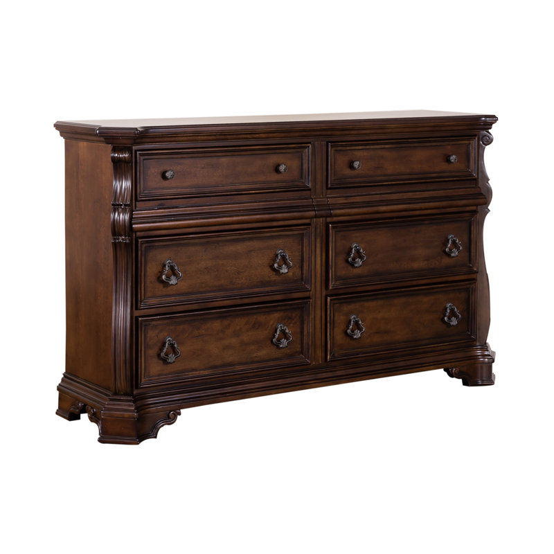 Ashyla 6 Drawer 68'' W Double Dresser