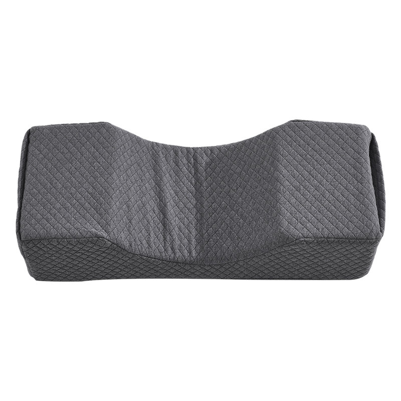 U-shaped high-elastic memory foam pillow specifically designed for eyelash extensions