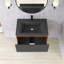 Meuble-lavabo mural simple 29,5 po avec comptoir en quartz-923783939