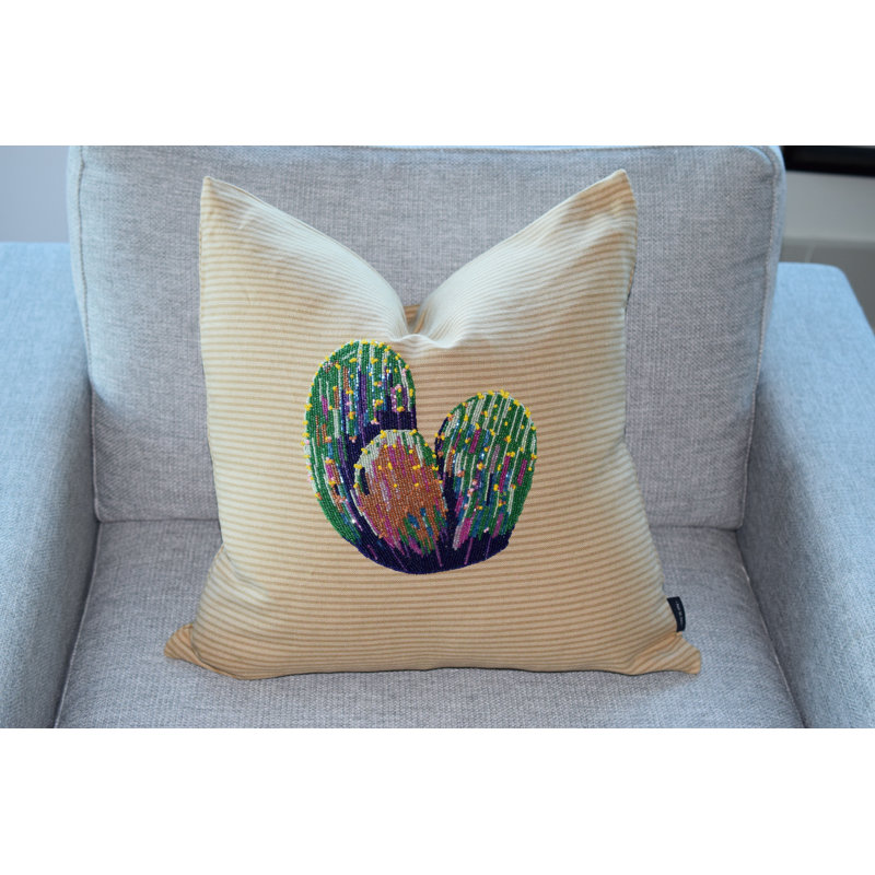 Cactus Pillow Cover & Insert