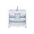 Hagerstown 36'' Single Bathroom Vanity with Resin Top-369234720
