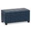 Repose-pieds rectangulaire avec rangement relevable Dover-1893107490