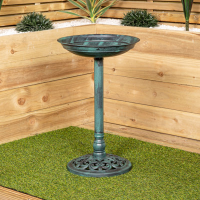 Samuel Alexander Polyresin Sculptural Birdbath