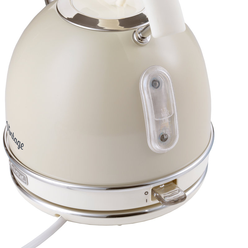 Ariete Vintage 1.7L Dome Kettle And 4 Slice Toaster Pack, Beige