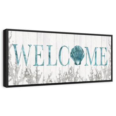 Plaque murale «Welcome Shell»