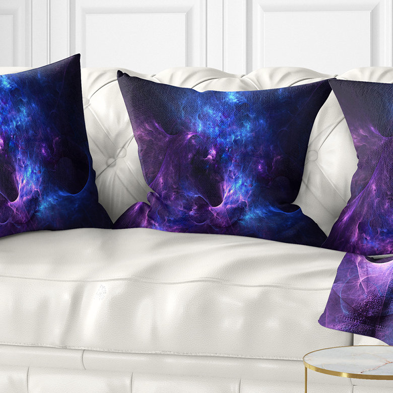 New Galaxy avec coussin Nebel, 18 po x 18 po, Coussin décoratif