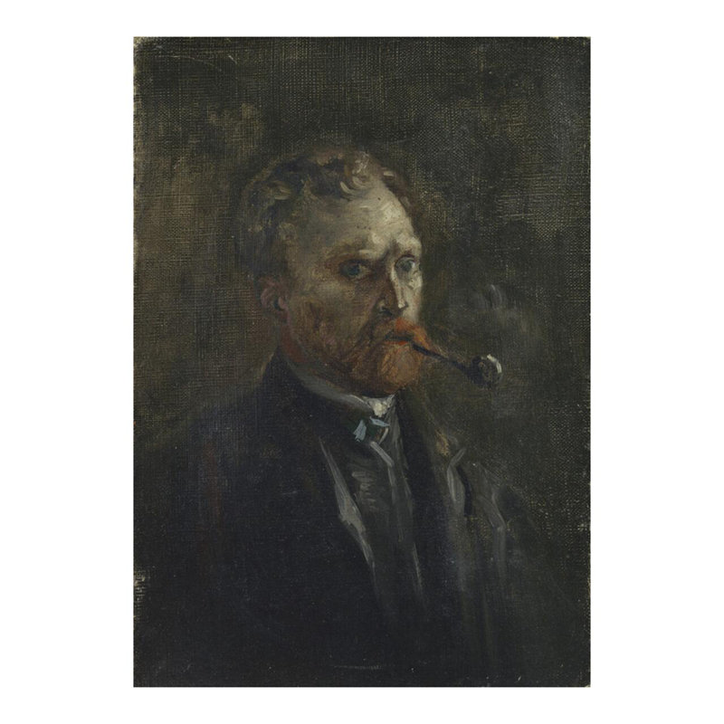 Autoportrait par Vincent van Gogh - Estampe numérique, H 20 po x l 16 po