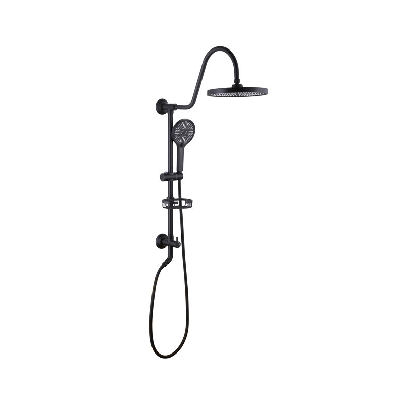 Dual Shower Head 1.8 GPM GPM, Matte Black