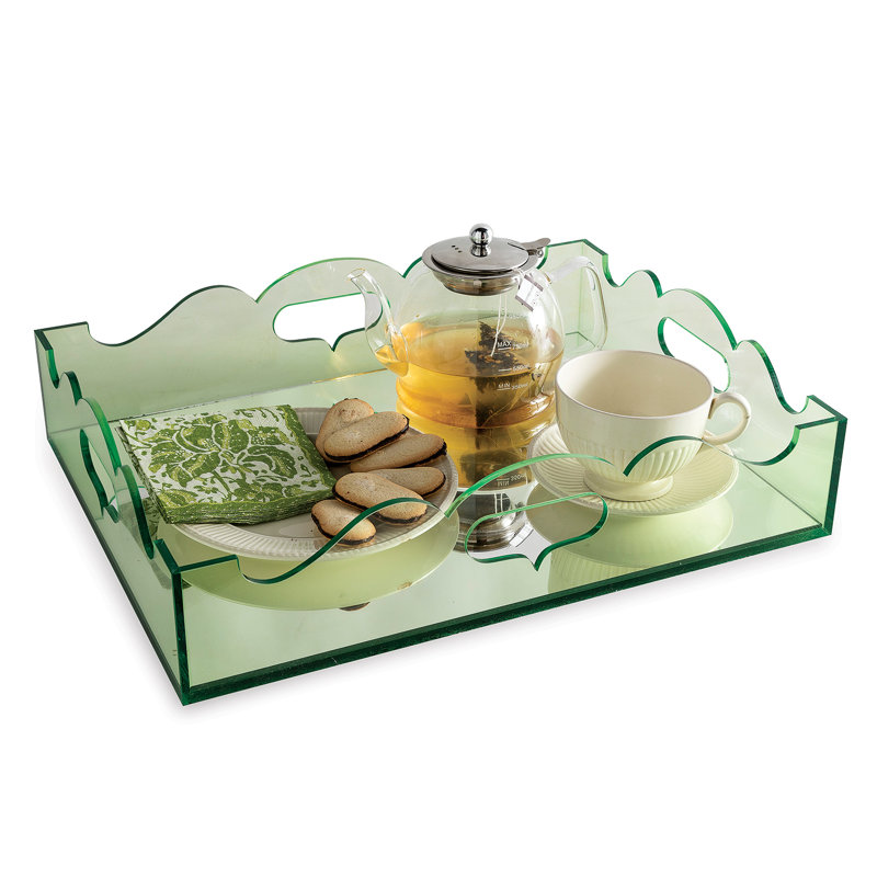 Queen Anne Decorative Tray, Green