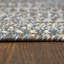Tapis intérieur / extérieur tressé bleu / beige / blanc Canealus-2027678100