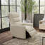 Fauteuil relevable en similicuir huître Bentley-2046171271