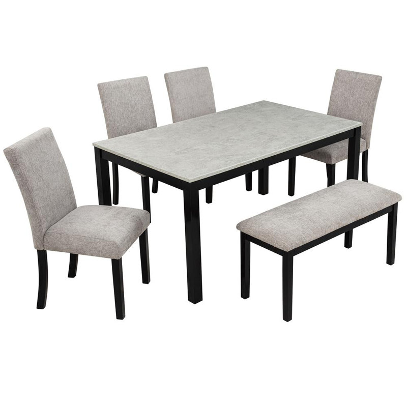 6-Piece Dining Table Set