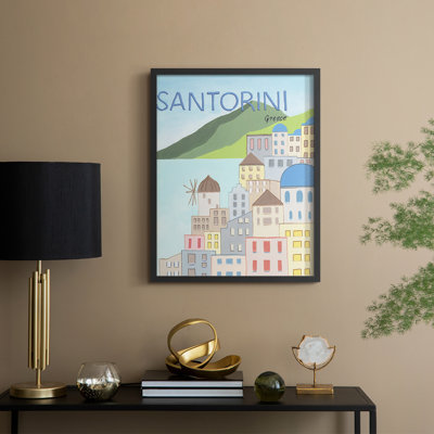 Living by the Sea II Framed Print - Solid Wood