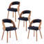 Upholstered Side Chairs with Padded Back-1598645015