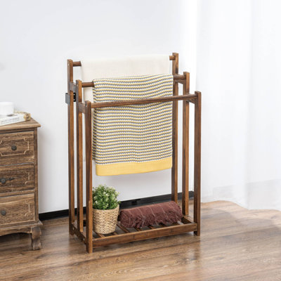 Solid Wood Quilt Rack