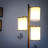 Liam Dimmable Asian Lantern Shade Tree LED Floor Lamp, Bronze
