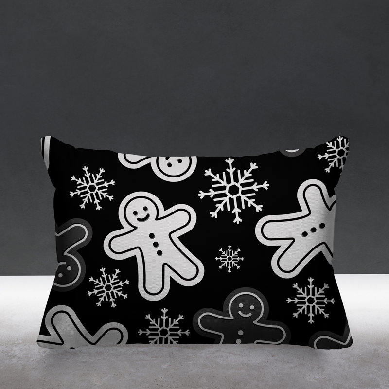 Coussin Holiday, Noir