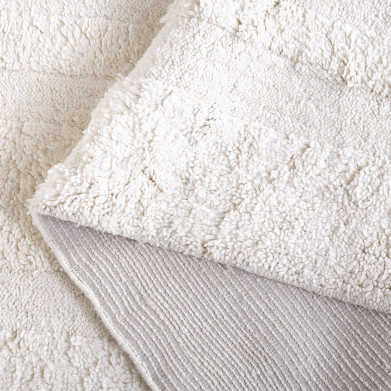 Vermont Hand Tufted Wool Pile Solid Color Rug, Rectangle 8" x 10"