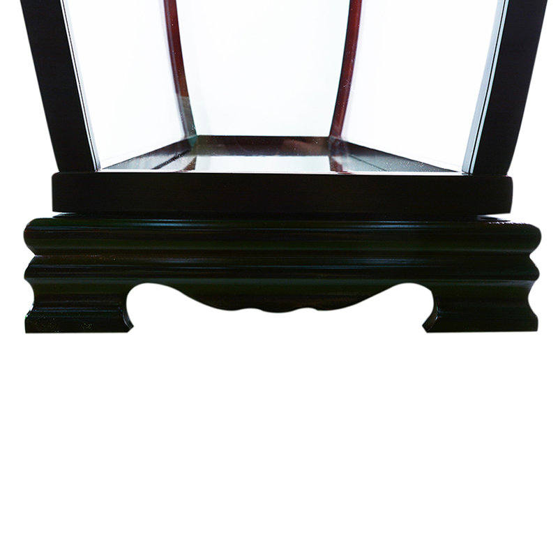 Présentoir à trophées en bois Anketell, H 39,25 po x l 40 po x P 13,75 po, Naturel foncé