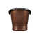 Paige 72" Copper Soaking Double Slipper Freestanding Tub with Rolled Rim - Less Drain