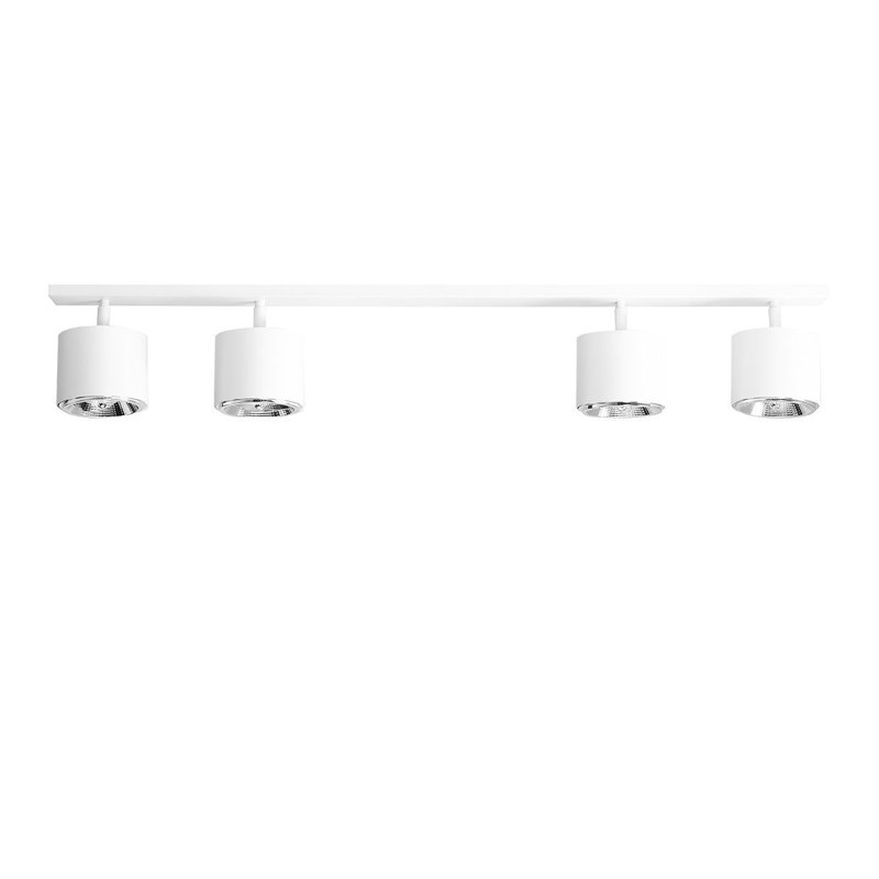 Ebna Semi Flush Mount, White