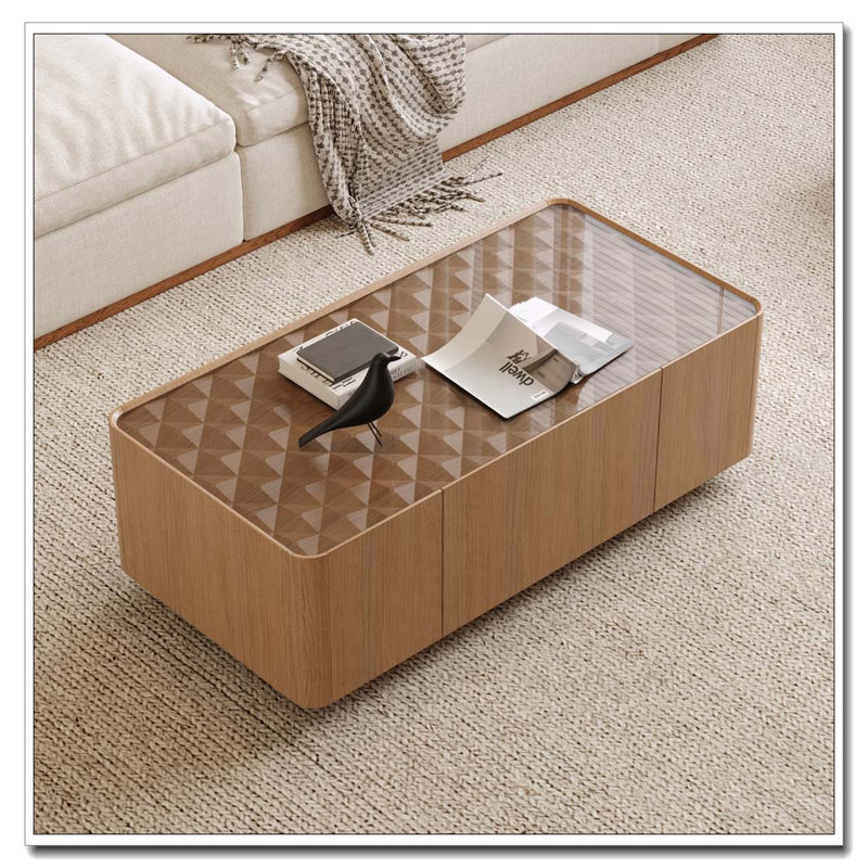Table basse Modern, 46,8 po - Rectangulaire