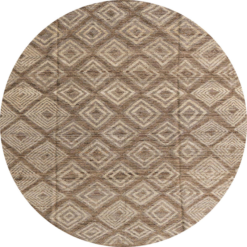 Tapis abstrait 4993, Rond 7 pi