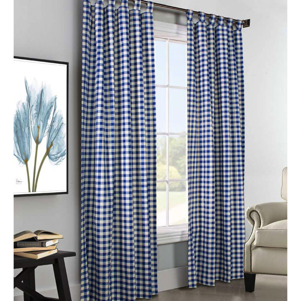 Gracie Oaks Paeyton Cotton Blackout Curtain Pair & Reviews | Wayfair